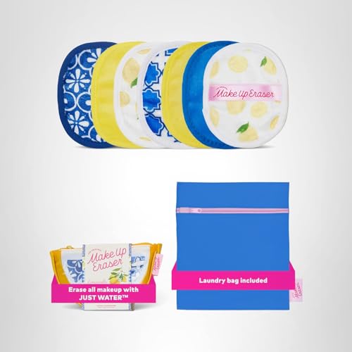 MakeUp Eraser incluye bolsa de lavandería y clip para pelo