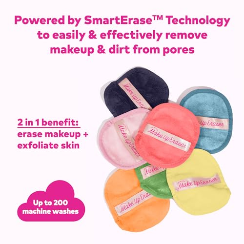 MakeUp Eraser conjunto7 microfibra ultra suave cuida piel sensible.