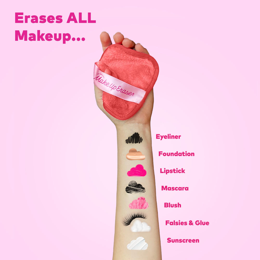 MakeUp Eraser conjunto7 diseño libre de alcohol para piel sensible.