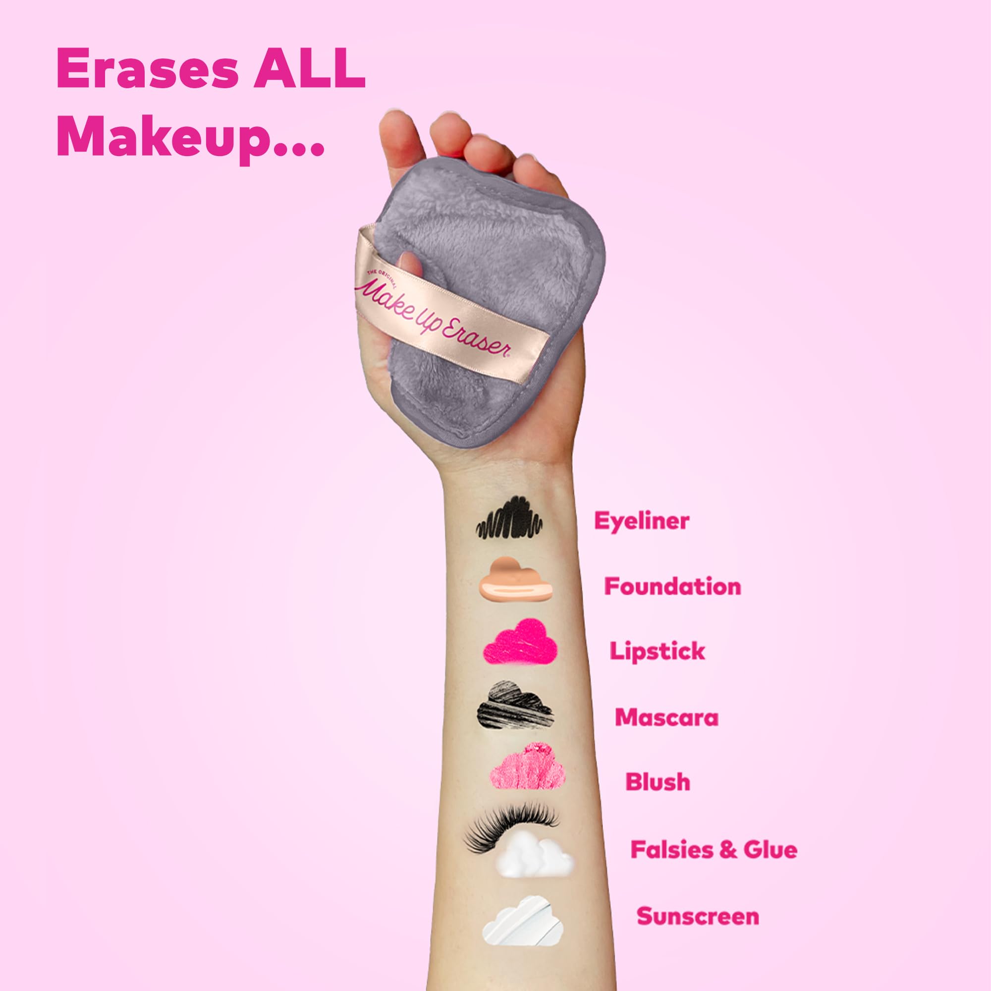 MakeUp Eraser desmaquilla mascaras resistentes al agua sin irritar