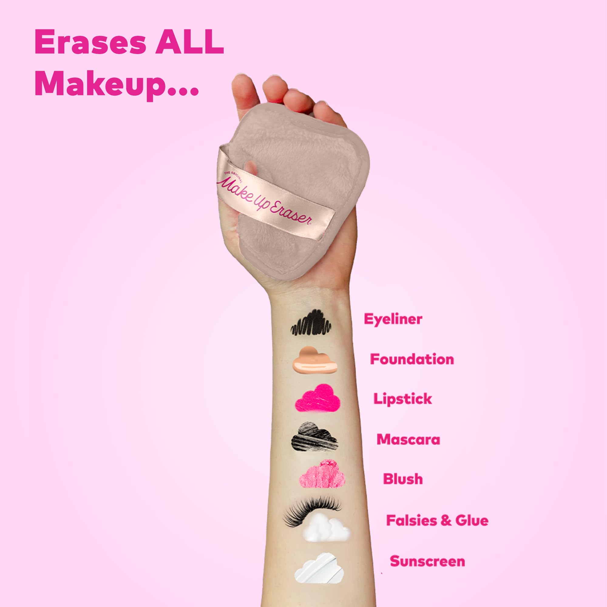MakeUp Eraser desmaquillante-agua-labial: elimina labial sin fricción