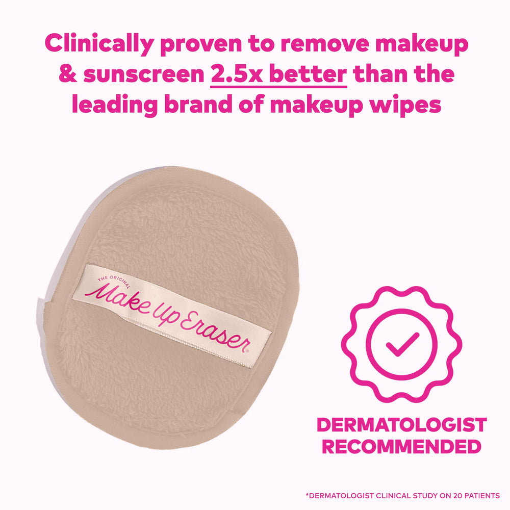 MakeUp Eraser desmaquillante-agua-mascara-resistente: elimina mascara resistente sin irritar