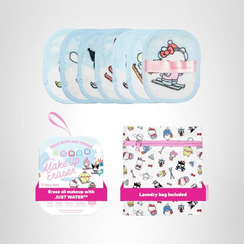 MakeUp Eraser Hello Kitty esquiando: diseño divertido para rutina nocturna