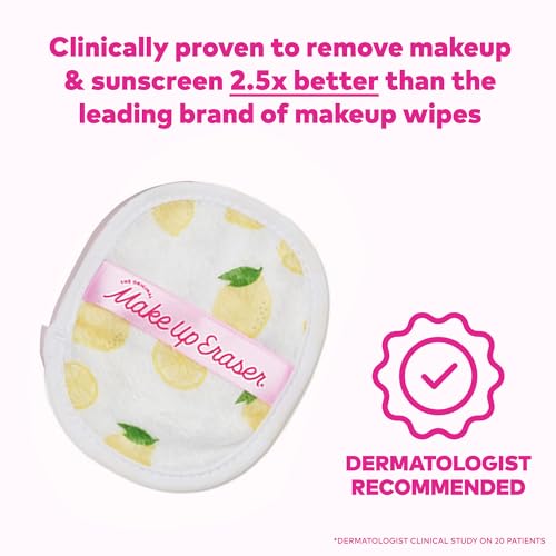 Conjunto MakeUp Eraser Limoncello 7 unidades elimina maquillaje resistente al agua