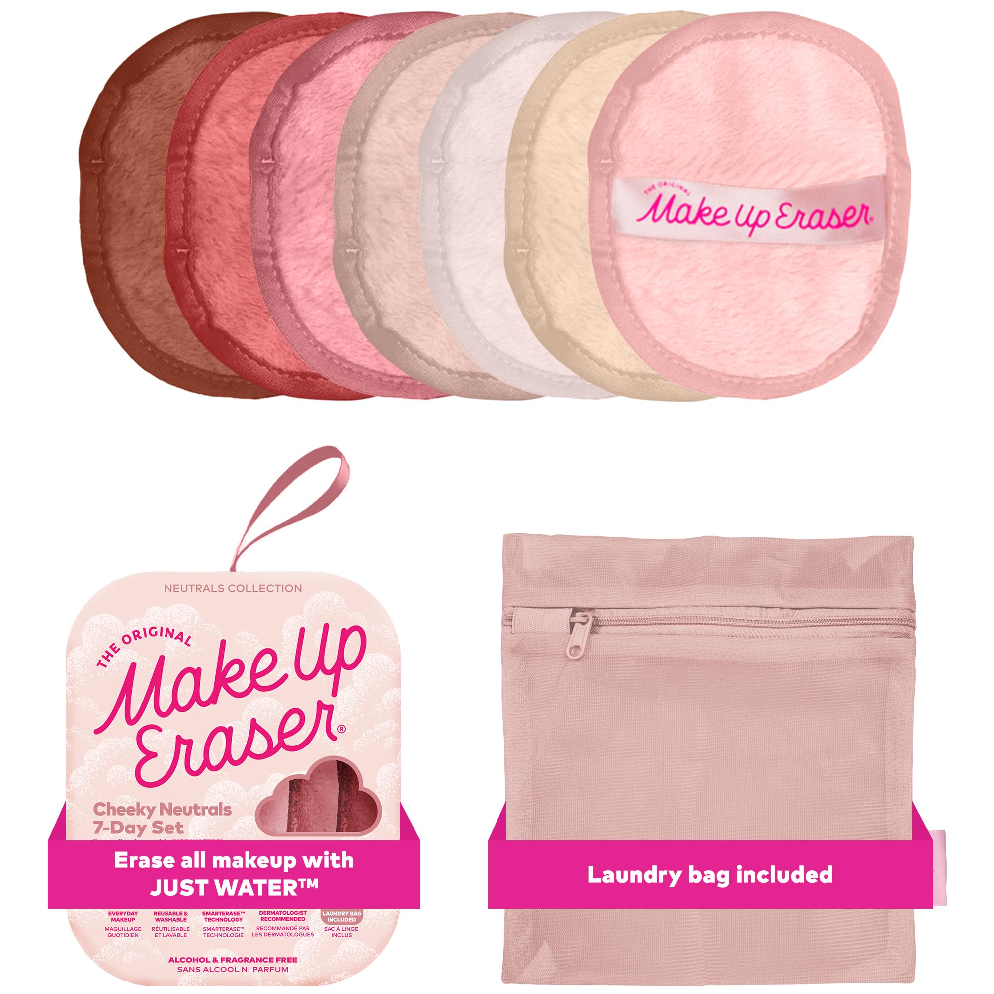 MakeUp Eraser Original pano desmaquillante 7 días para una limpieza suave