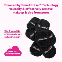 MakeUp Eraser Original Set: lado dos caras para desmaquillar y exfoliar
