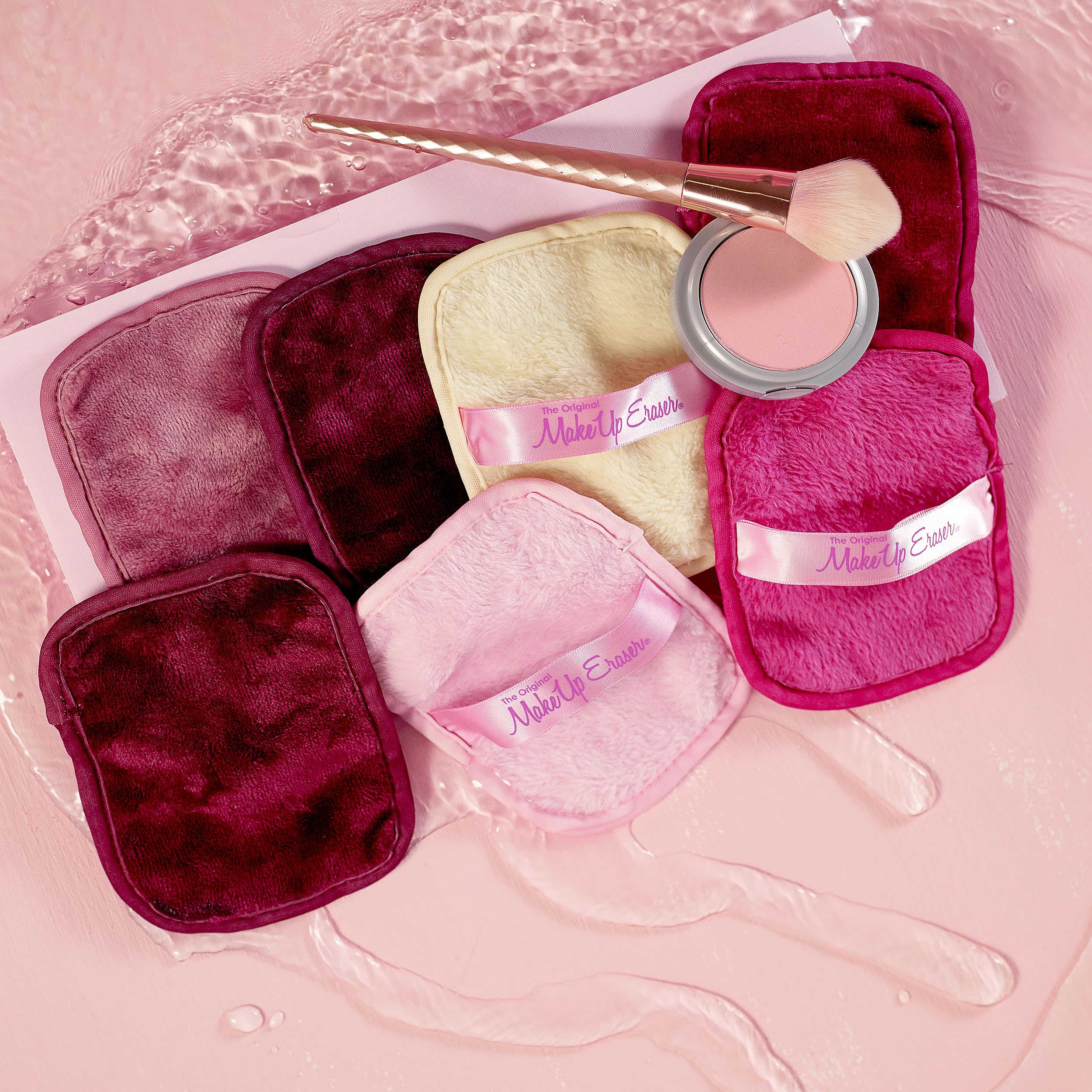 MakeUp Eraser Original Set7 opción ecológica frente a toallitas desechables.