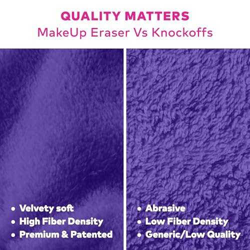 MakeUp Eraser Pro: lado exfoliante para exfoliar suavemente tras quitar maquillaje.
