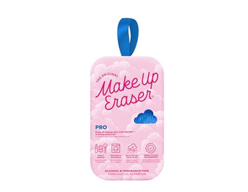 MakeUp Eraser Pro Original detalle de fibras cortas para desmaquillar suave.
