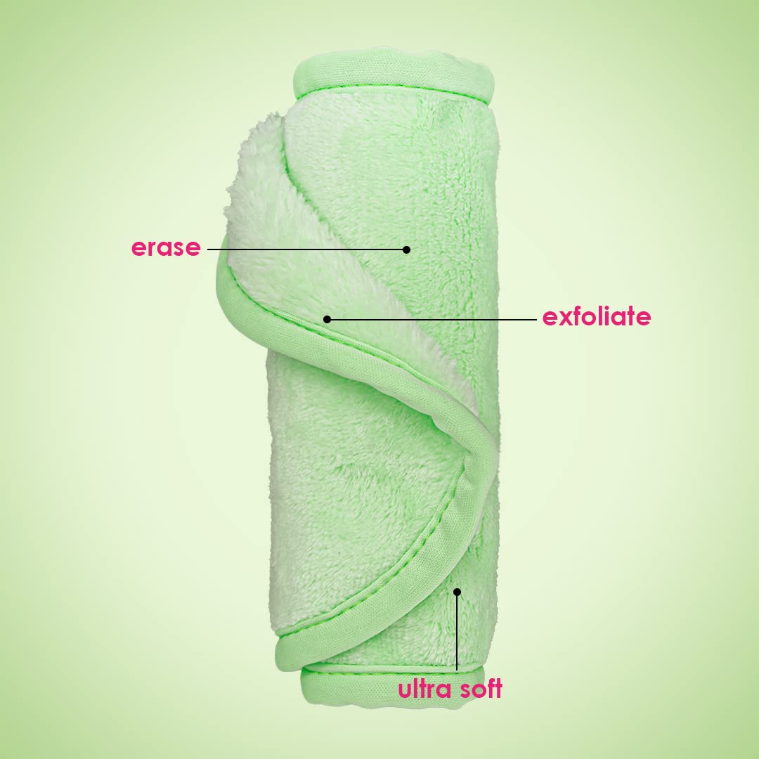 MakeUp Eraser réutilisable et lavable en machine pour un entretien facile.