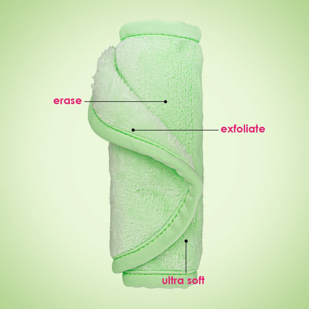 MakeUp Eraser réutilisable et lavable en machine pour un entretien facile.