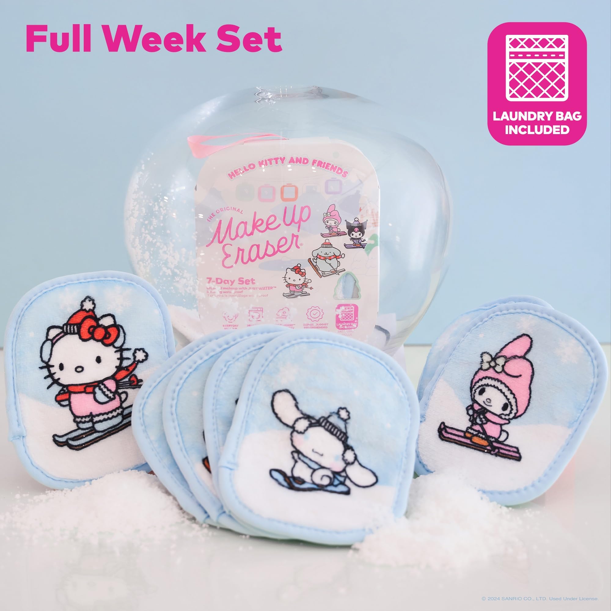 MakeUp Eraser set 7 días: práctica presentación para uso diario