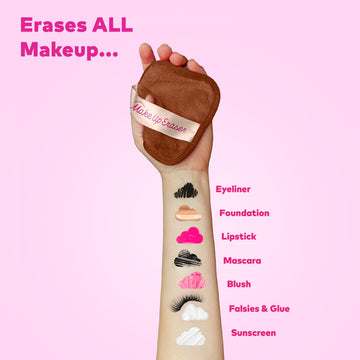 MakeUp Eraser Original Set7: microfibra suave cuida la piel sensible.