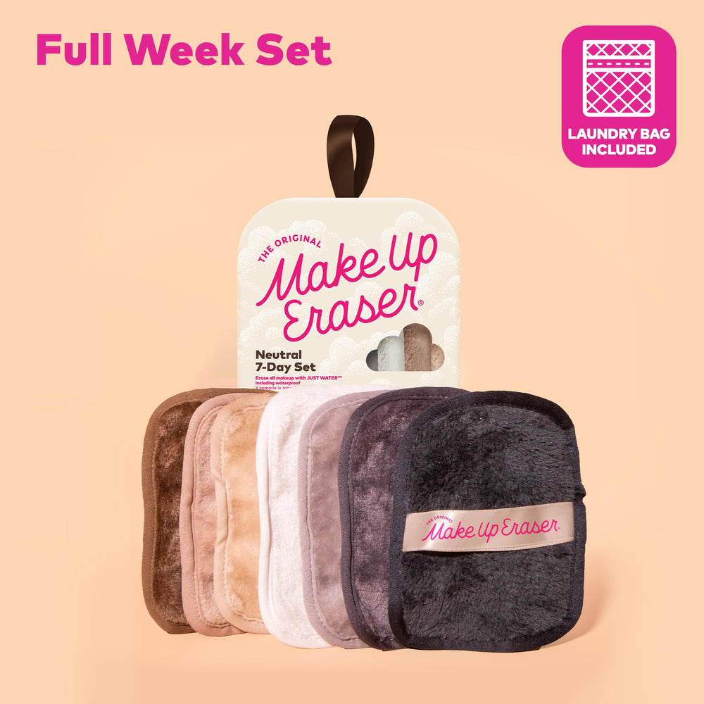 MakeUp Eraser Original Set7: opción reutilizable y ecológica frente a desechables.