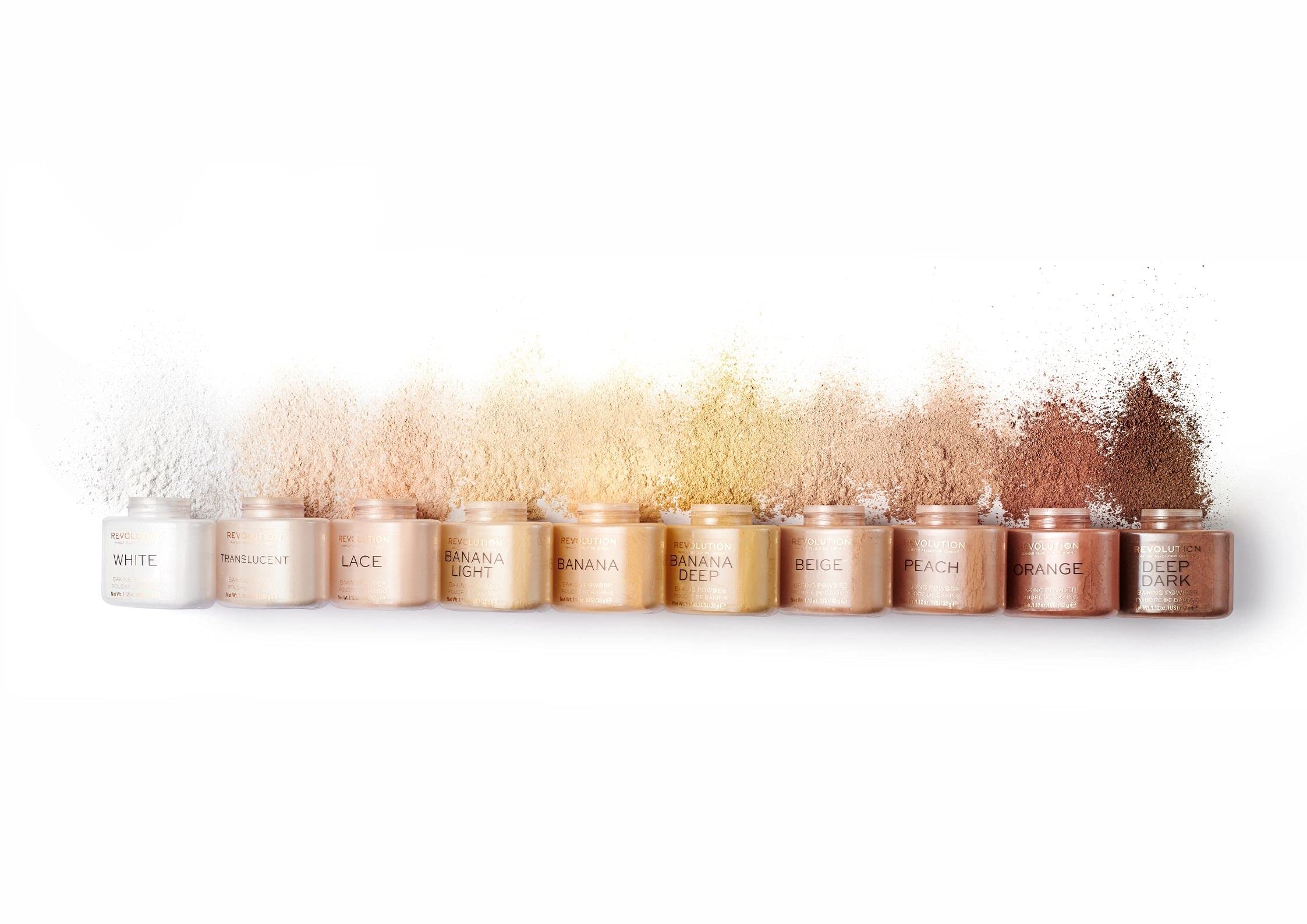 Makeup Revolution brocha suave y esponjosa para acabado natural.