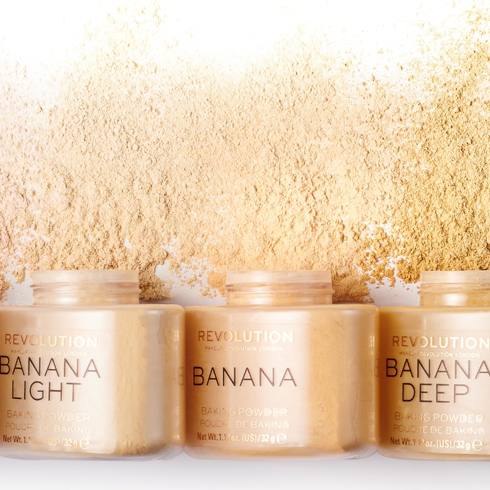 Makeup Revolution duracion prolongada del maquillaje con brillo controlado.