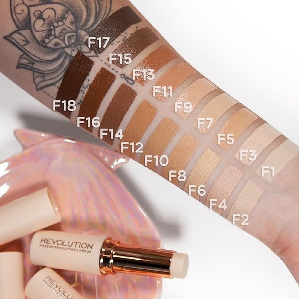 Opción vegana y libre de crueldad para un look limpio con Makeup Revolution.