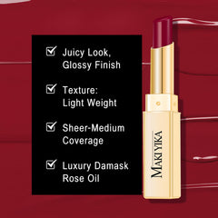 MAKI YIKA hydration with sodium hyaluronate keeps lips moisturized.