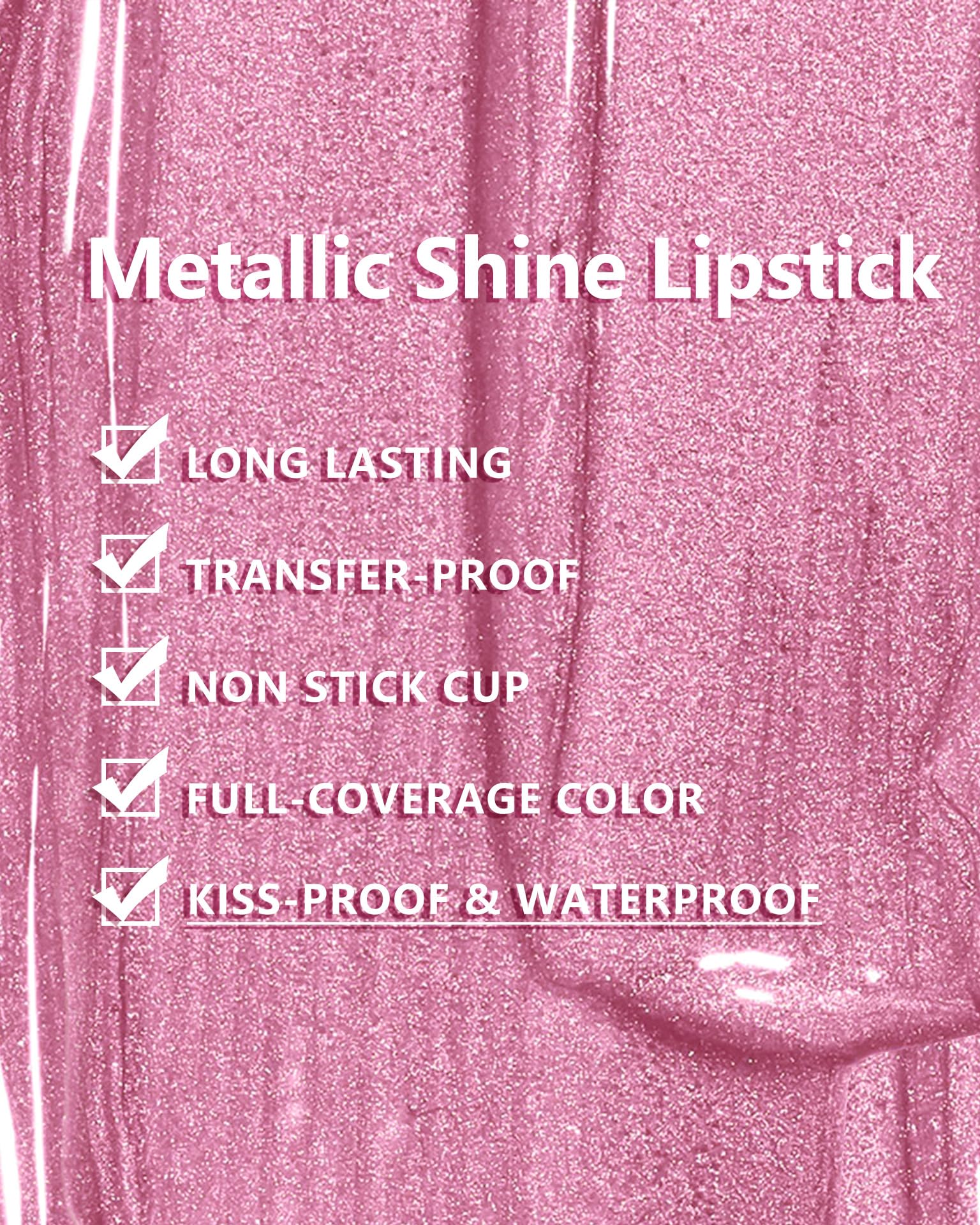 MAKI YIKA kiss-proof lipstick stays vibrant on cups and in crowds