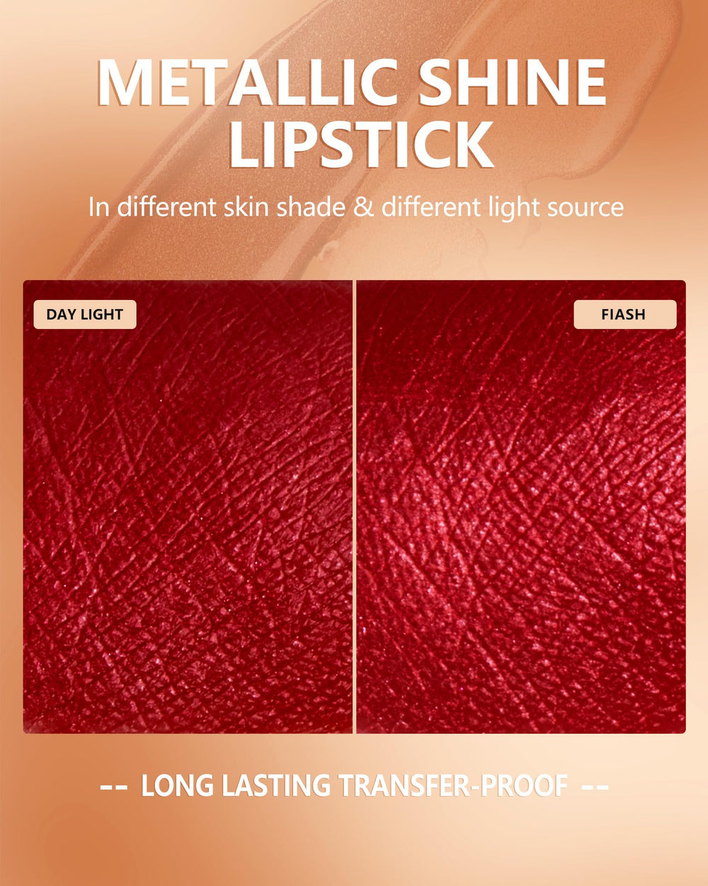 MAKI YIKA rouge lèvres metallique, hydratation et soutien grâce Kakadu Plum et vitamine E.