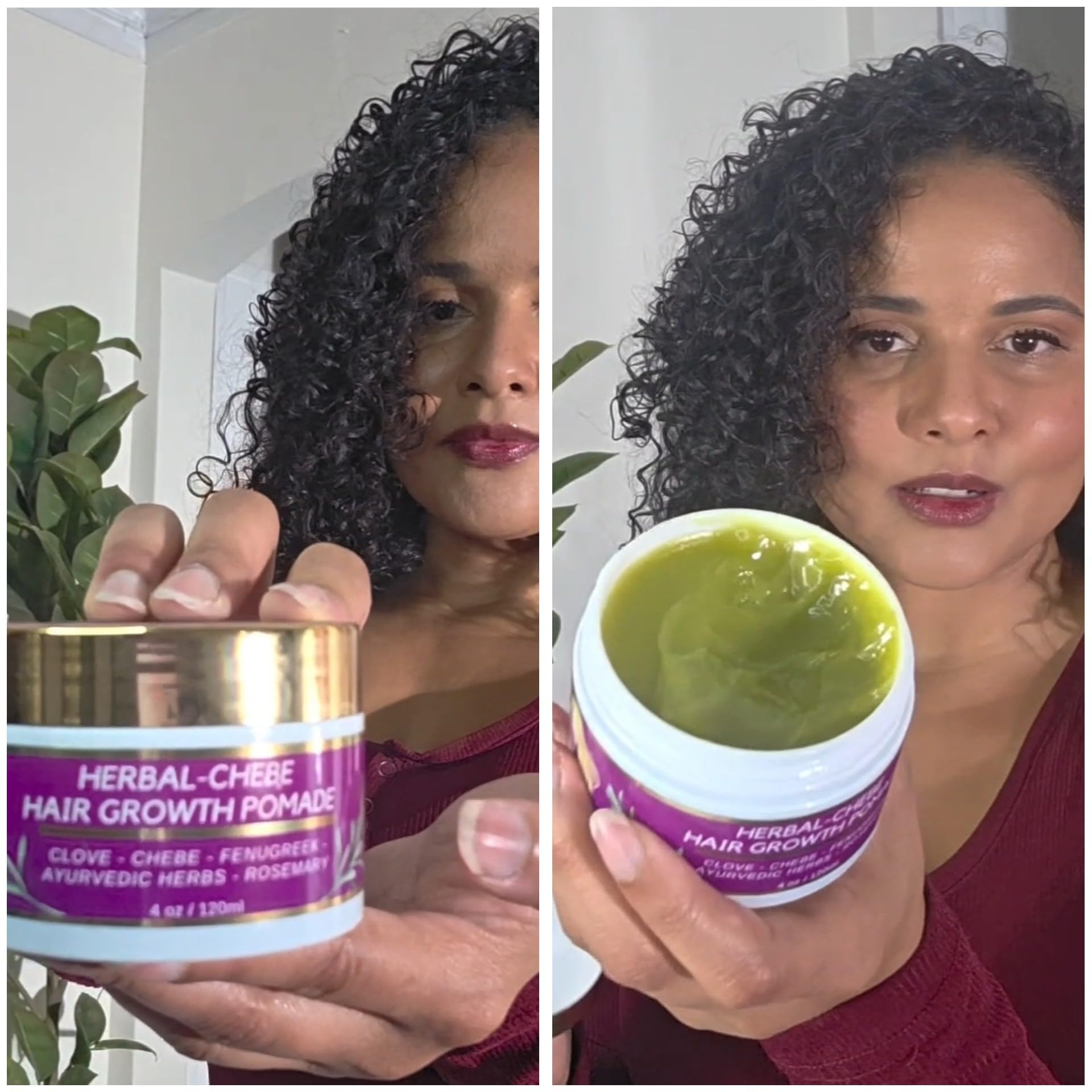 MAKOF BEAUTY Chebe Envase Etiqueta: envase compacto y práctico