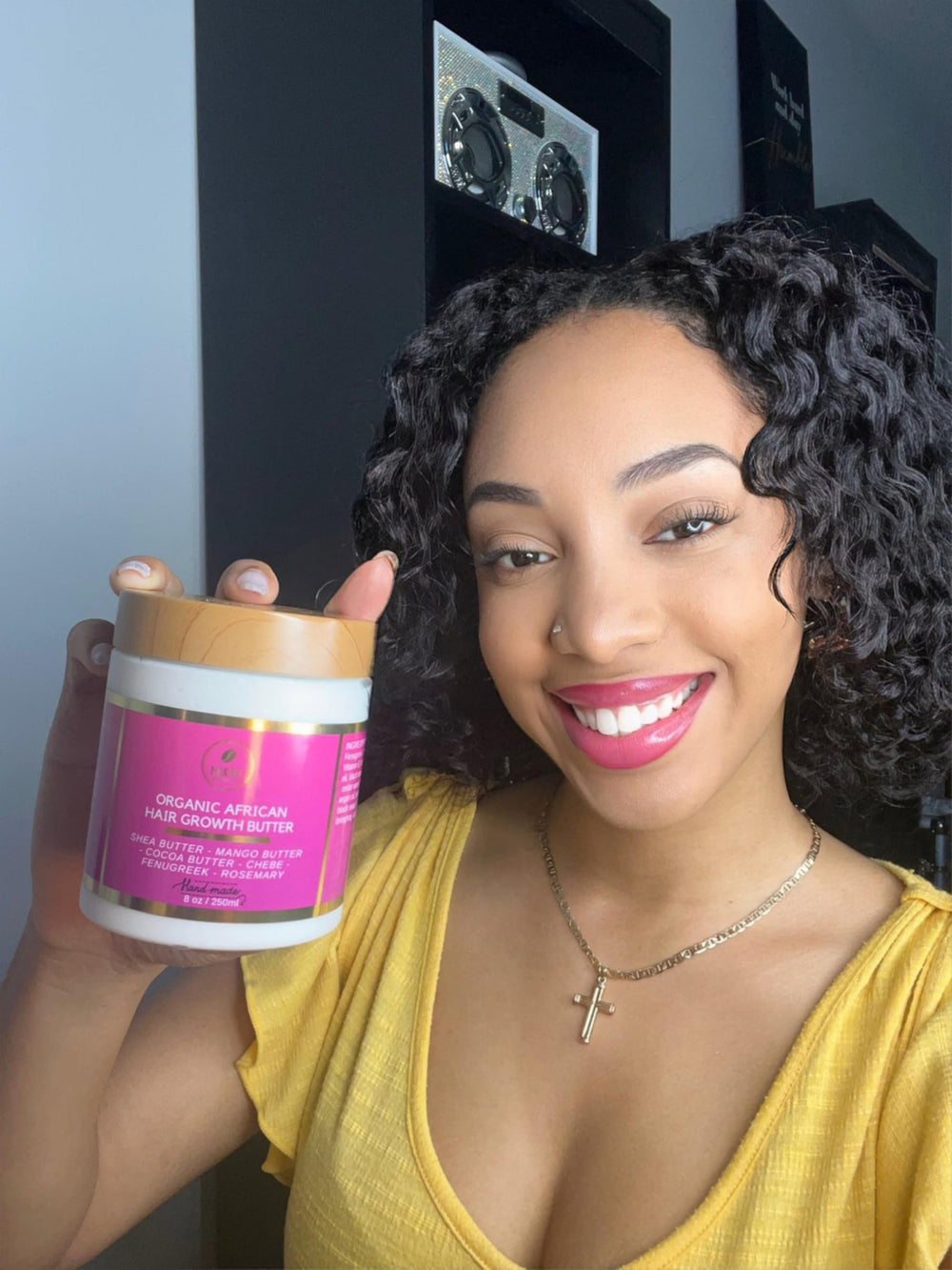 MAKOF BEAUTY Chebe butter con romero y fenogreco mejora aspecto grueso.