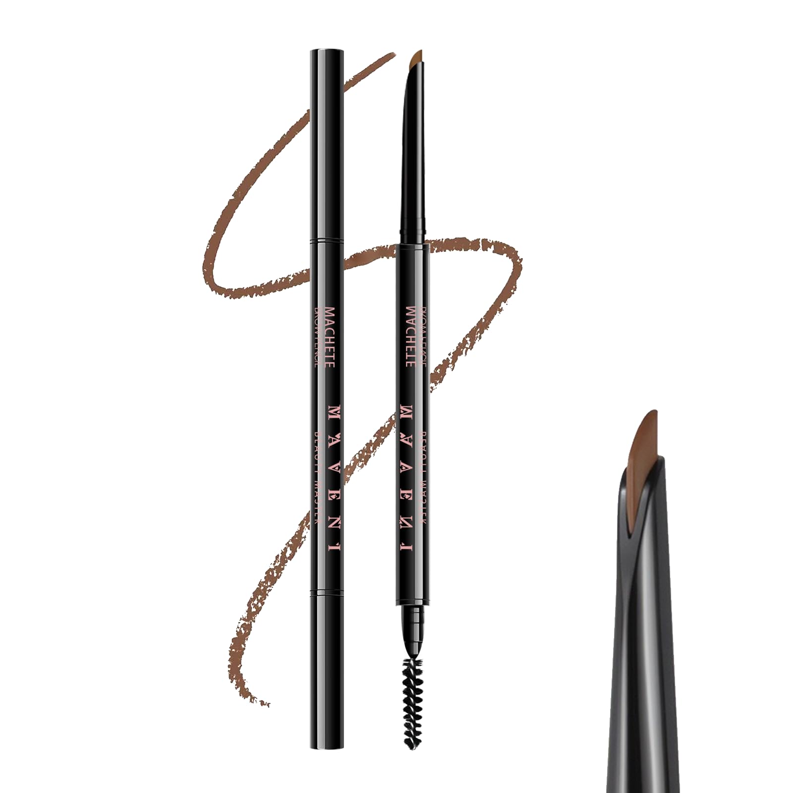 Maksure cejas: lápiz trazo ultra fino 0,1 mm para definición precisa