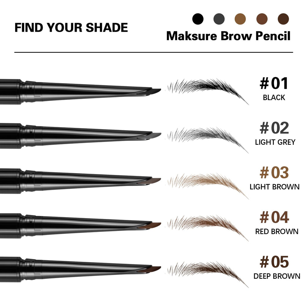 Maksure tonos universales para cejas naturales con subtonos frios