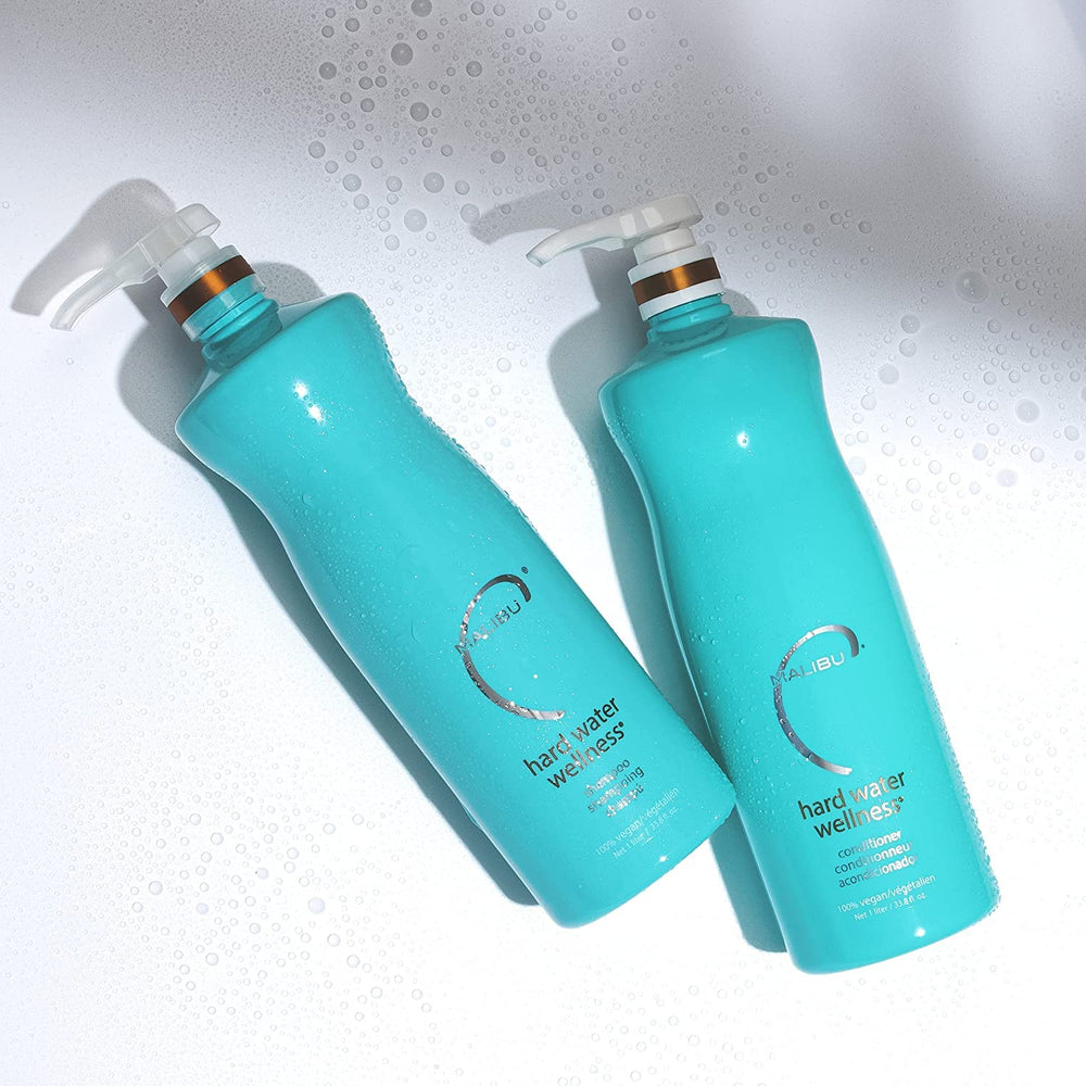 Malibu C application sur cheveux milieu-pointes demeler facilement