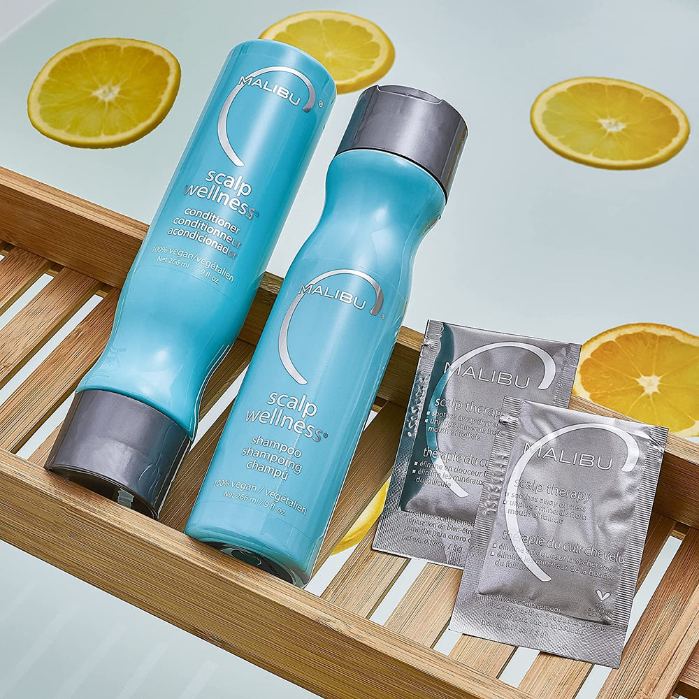 Malibu C Scalp Wellness Shampoo cuidado del cuero cabelludo durante el lavado