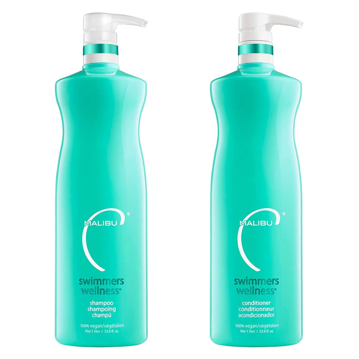 Shampoing Malibu C nageurs en flacon nettoie le chlore et protège la couleur