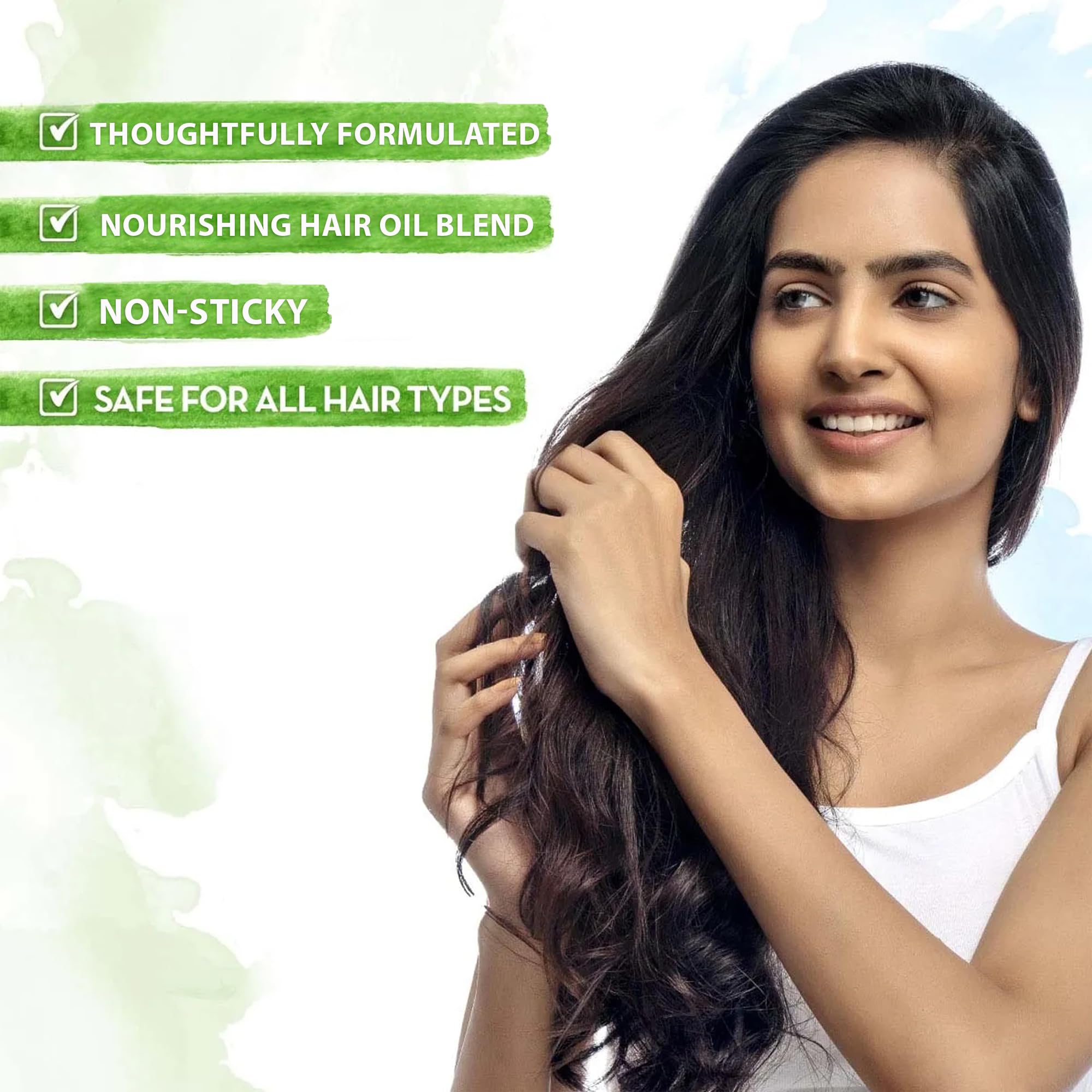 Mamaearth Aceite de Cebolla apto para todo tipo de cabello.