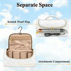 Separador de cable y cepillos para un transporte seguro del Airwrap.