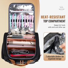 Mancro bolsa profesional para barberos con bolsillos laterales