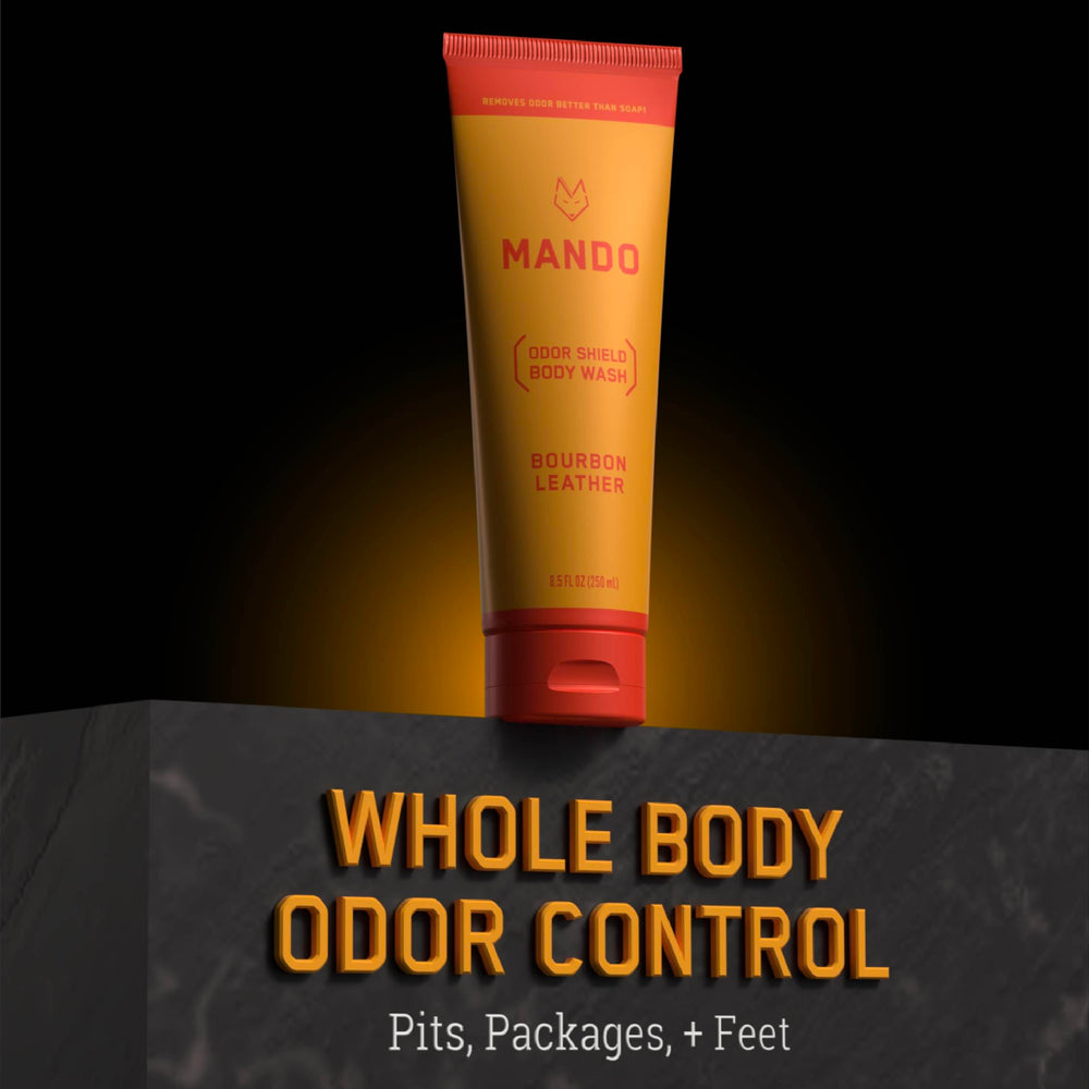 Mando Douche Quotidienne – routine sans SLS et sans parabènes.
