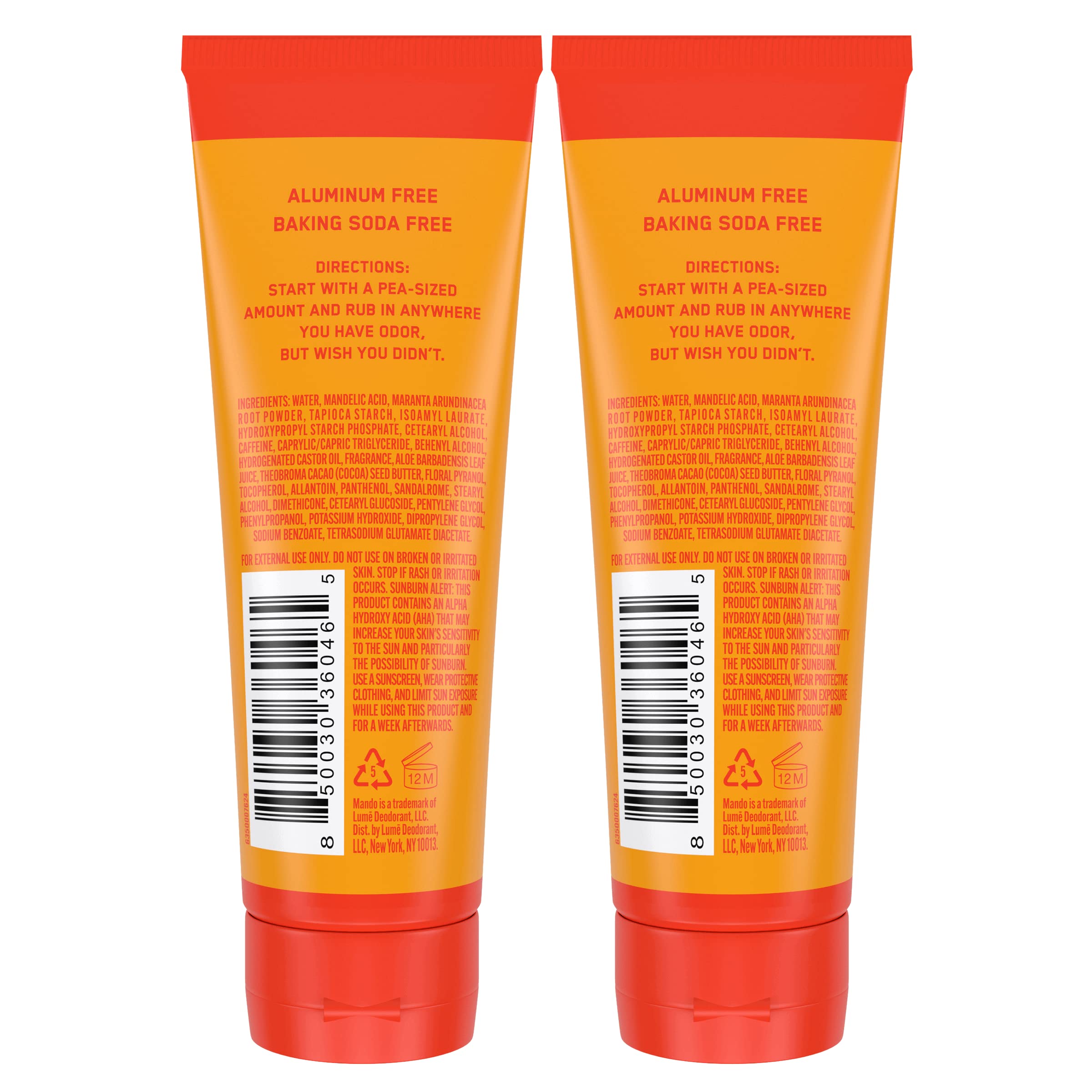 Mando crema invisible para axilas: aplicación suave y eficaz.