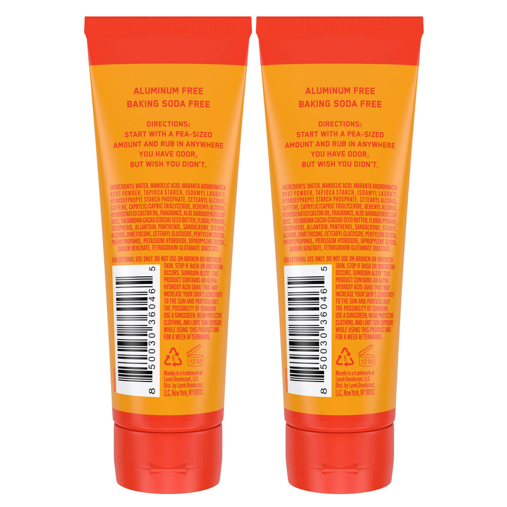 Mando crema invisible para axilas: aplicación suave y eficaz.
