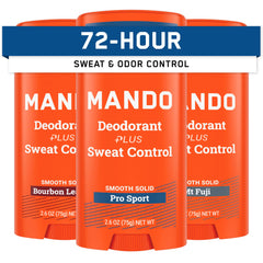Mando Bourbon Leather: barra de aplicación suave para uso diario y frescura.