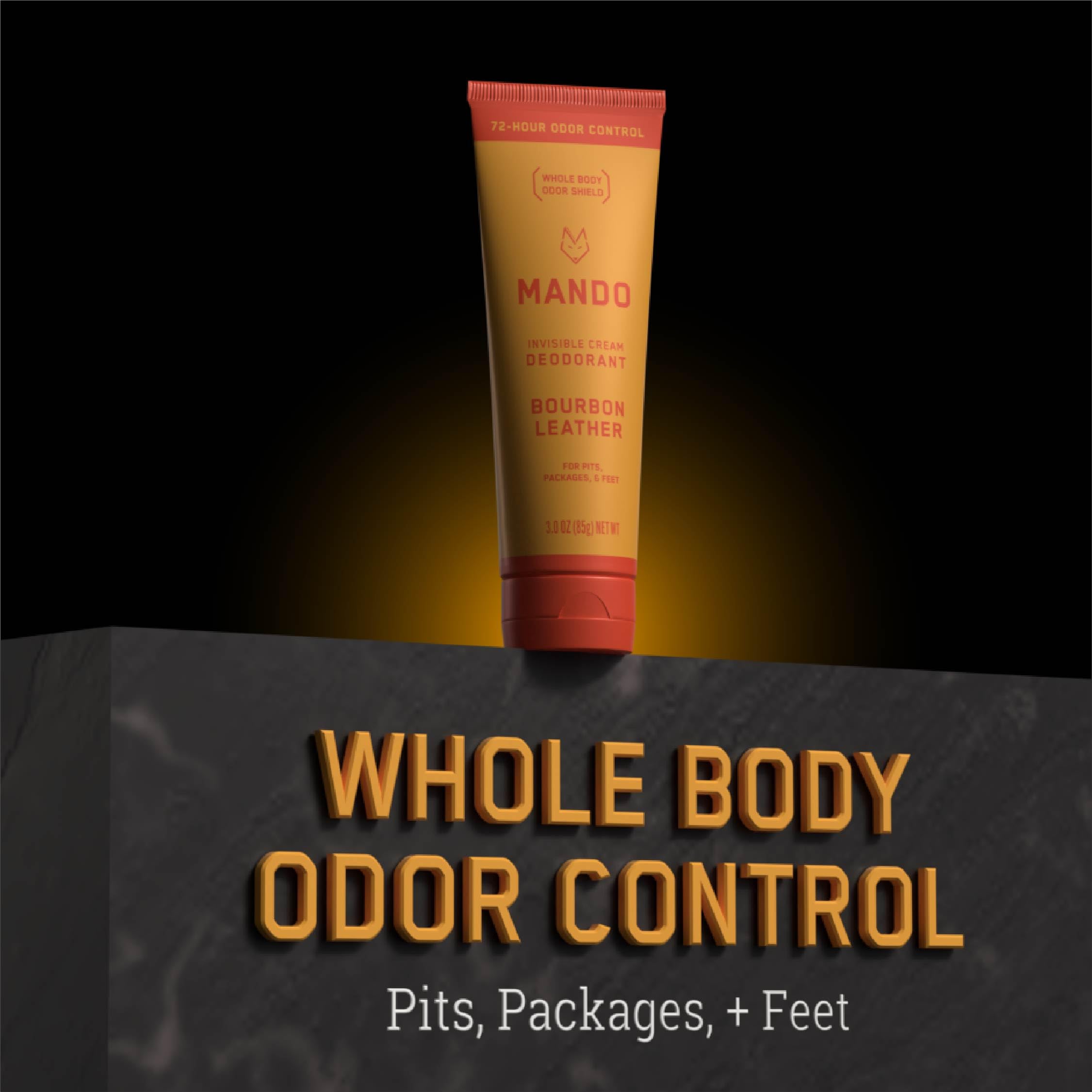Sans bicarbonate, Mando Bourbon Leather douceur hypoallergénique.