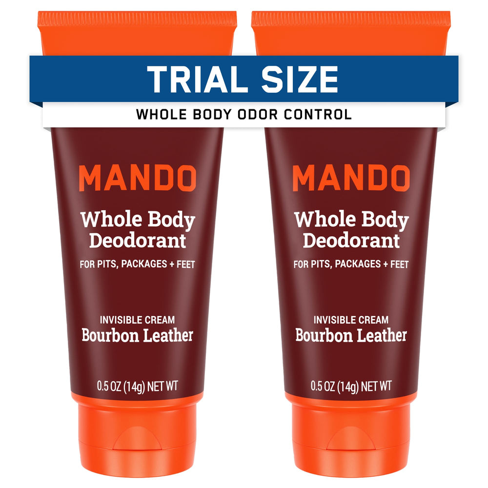 Mando crema invisible en tubo mini de viaje para uso diario discreto.