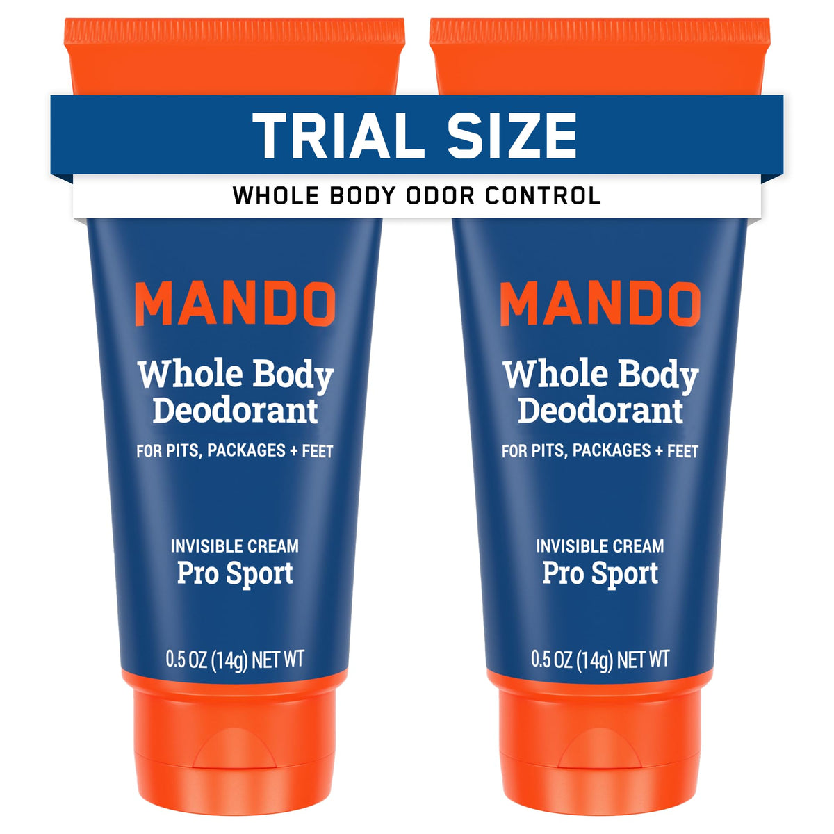 Mando desodorante corporal invisible mini de viaje para uso diario sin manchas.
