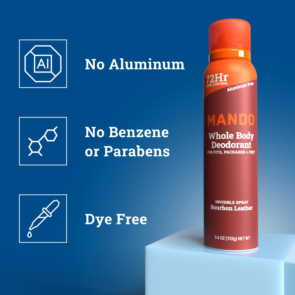 Prueba dermatológica y piel sensible con Mando, hipoalergénico.