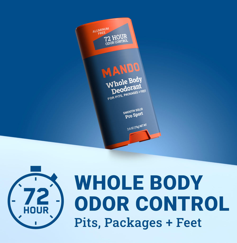 Mando Pro Sport: forme solide, protection 72h.