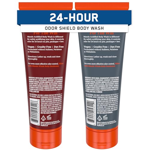 Mando Gel Lavant Acidifié – ambiance salle de bains pour une routine quotidienne.