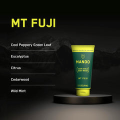Mando Mt Fuji: fragancia fresca para despertar los sentidos tras la ducha.