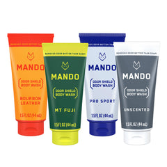Mando Mini Body Wash: control de olor 24 h tras la ducha.