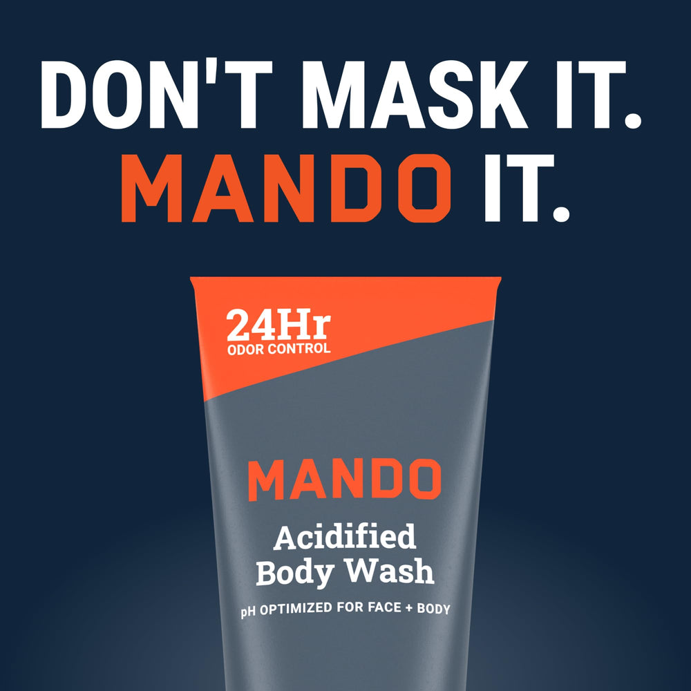 Mando sensación fresca después de la ducha con Odor Shield.