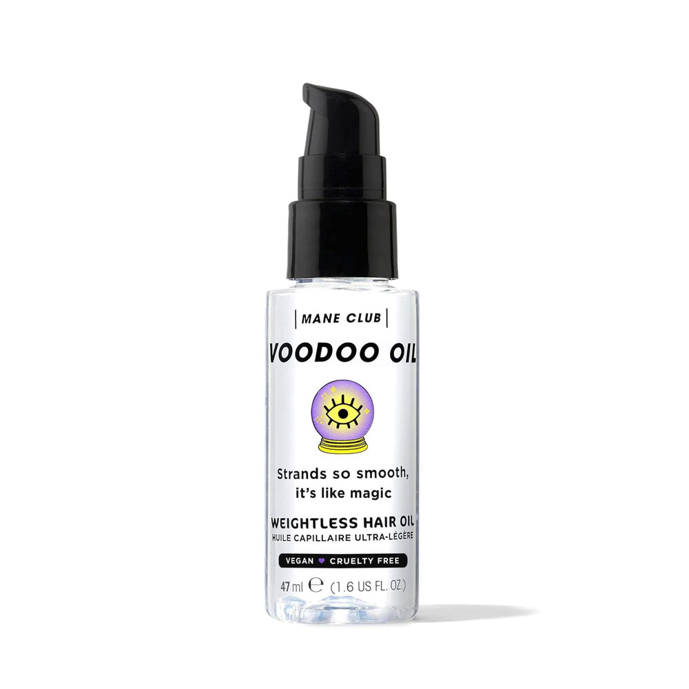 MANE CLUB Voodoo Aceite Capilar Ligero para controlar el frizz diario.