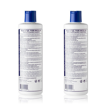 Mane 'n Tail Acondicionador Micelar, botella visible, desenreda sin esfuerzo.