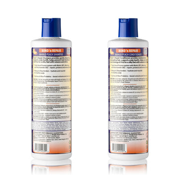 Mane 'n Tail Bond 'n Repair acondicionador en botella para cabello rizado y desenredado.